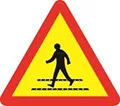W.224: Đường người đi bộ cắt ngang
