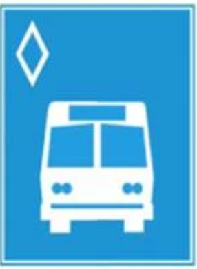 R.403c: Đường dành cho xe buýt