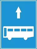 R.412a: Làn đường dành cho ô tô khách
