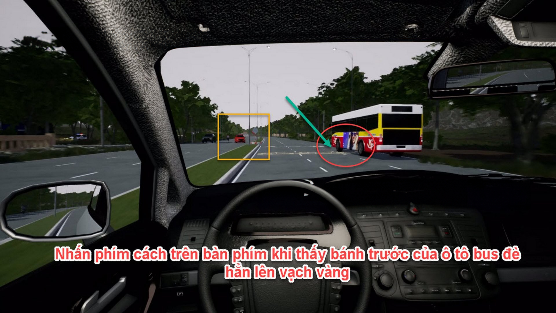 Ảnh gợi ý mốc bấm của tình huống 103