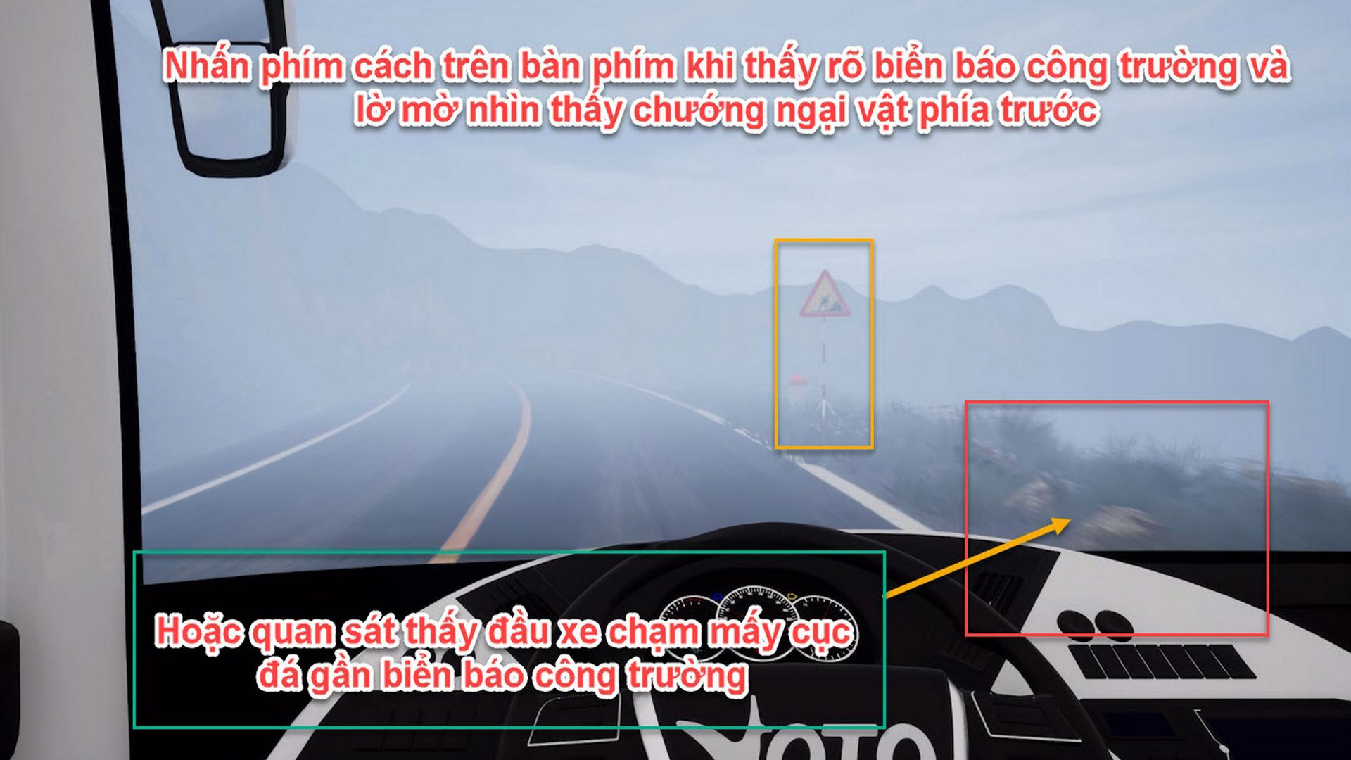 Ảnh gợi ý mốc bấm của tình huống 106