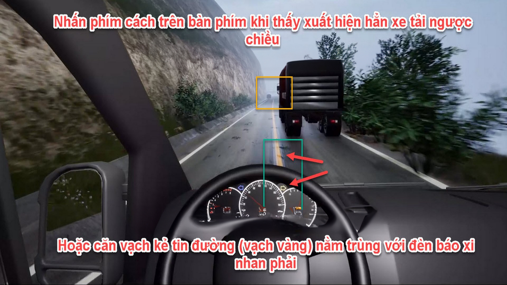 Ảnh gợi ý mốc bấm của tình huống 112
