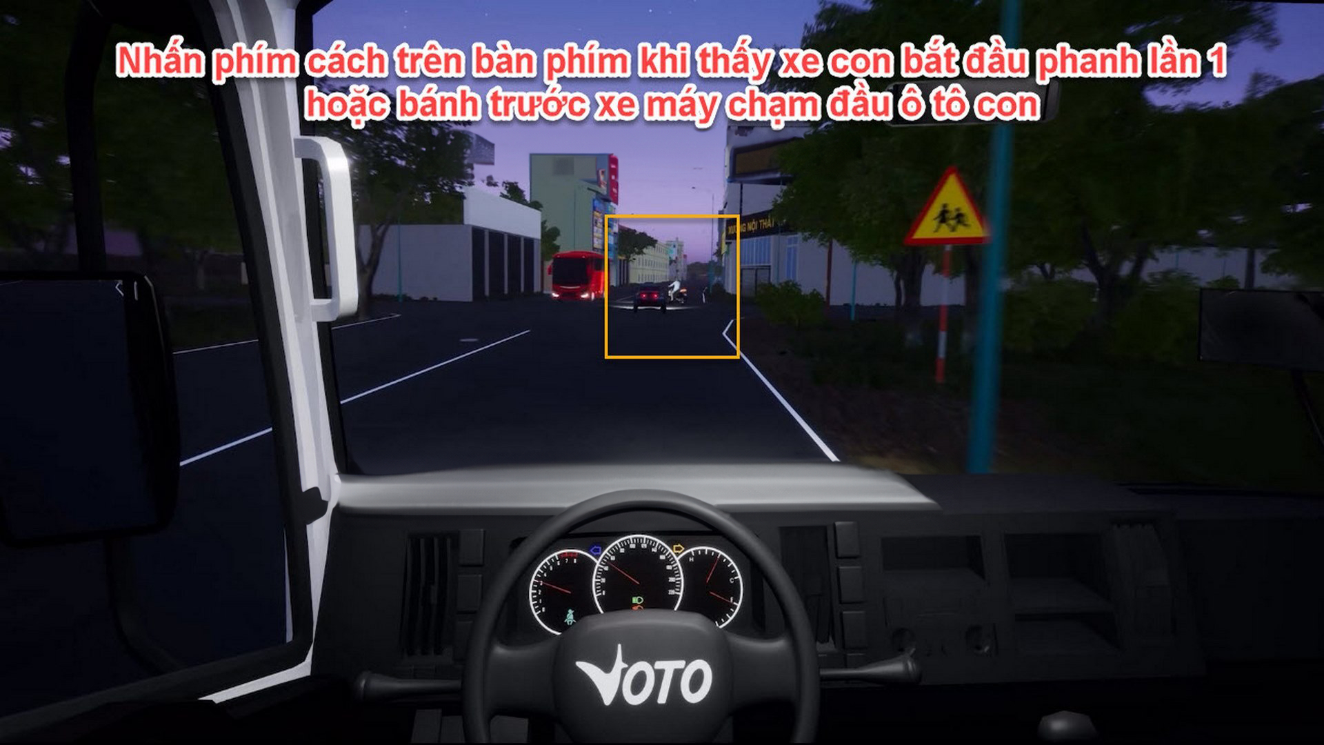 Ảnh gợi ý mốc bấm của tình huống 115
