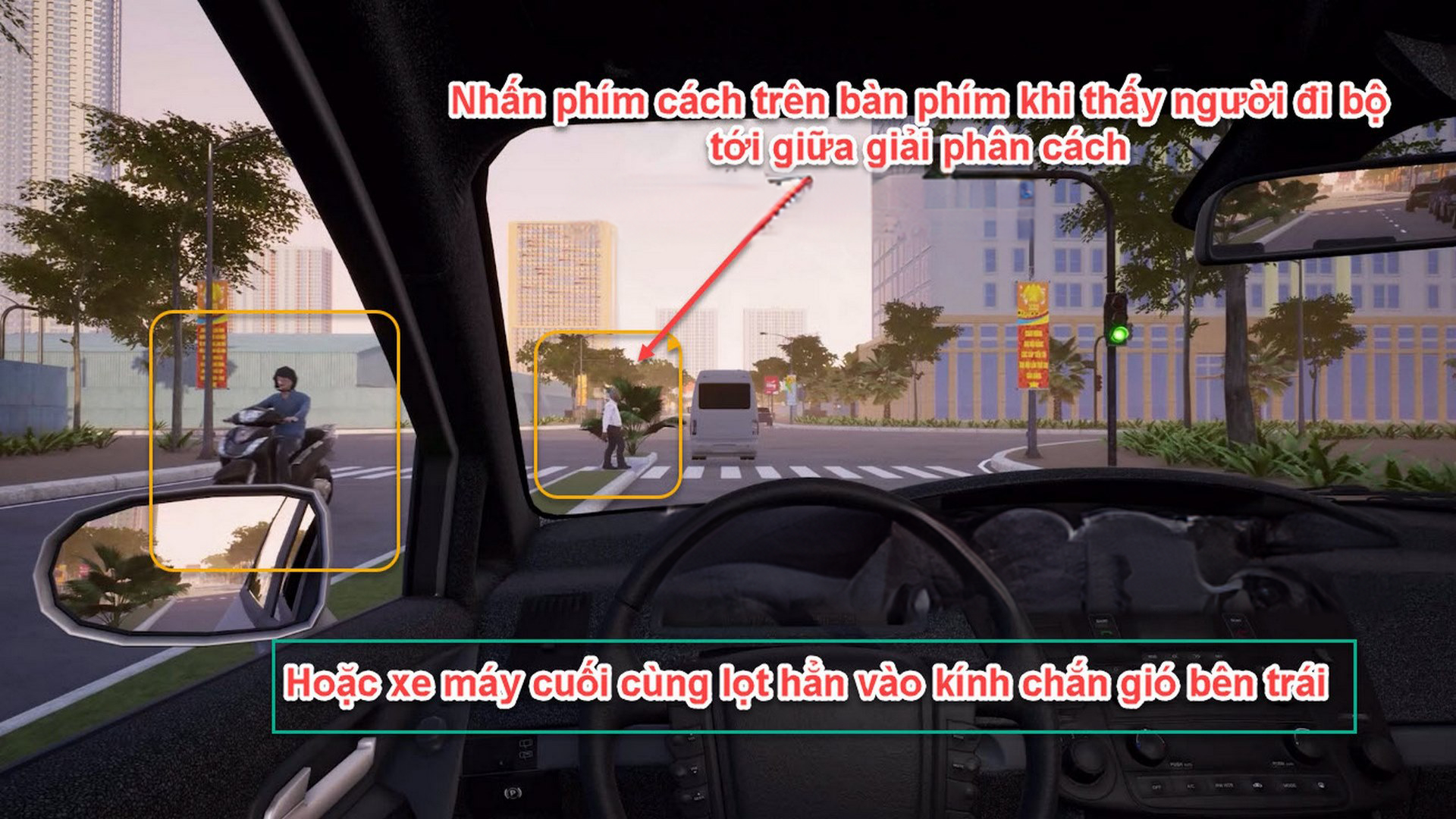 Ảnh gợi ý mốc bấm của tình huống 2