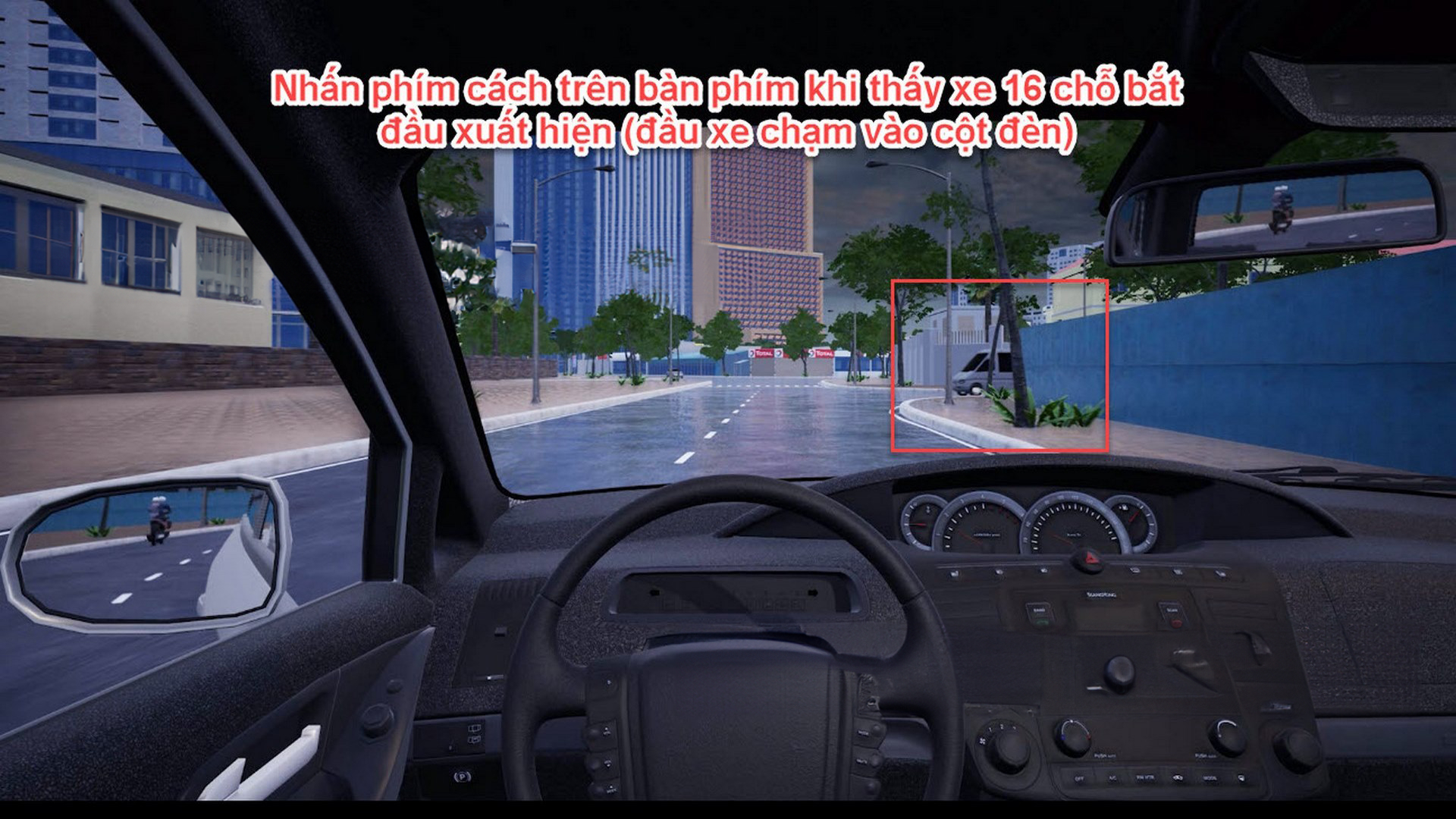 Ảnh gợi ý mốc bấm của tình huống 22