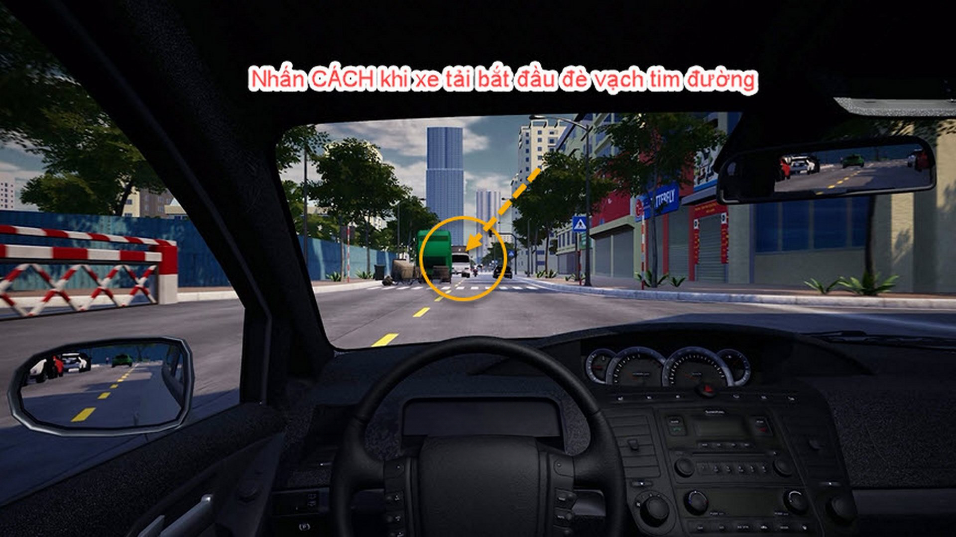 Ảnh gợi ý mốc bấm của tình huống 24
