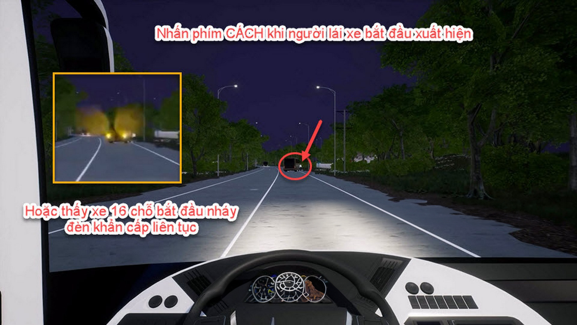 Ảnh gợi ý mốc bấm của tình huống 94